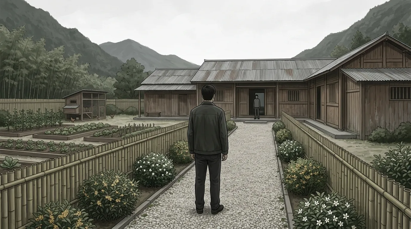 那條路上的人都很安靜 illustration