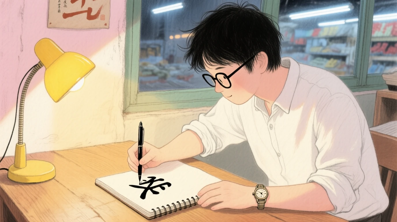 給自己的信 illustration