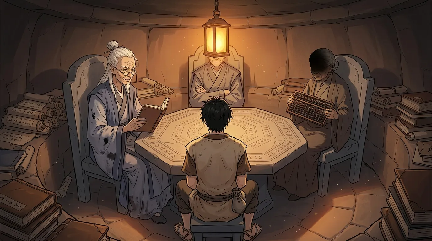 Just Got Lucky illustration