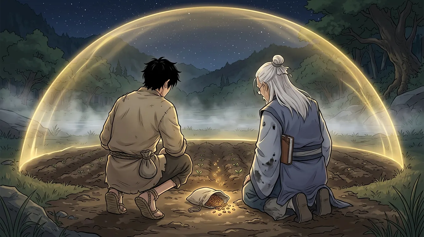 白米的秘密 illustration