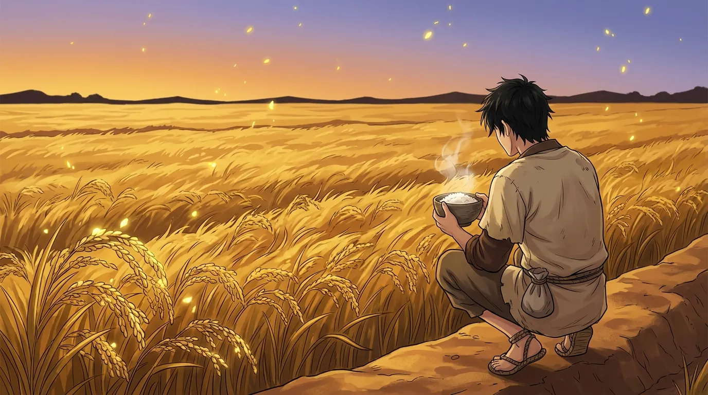 三碗白米飯的底蘊 illustration