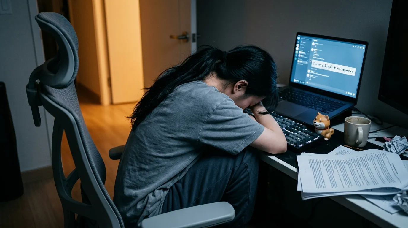 try { survive() } illustration