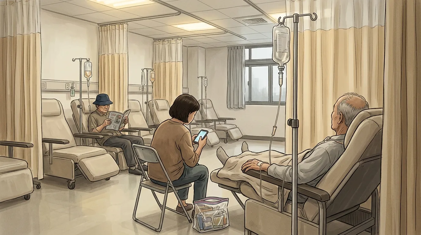 照護的重量 illustration