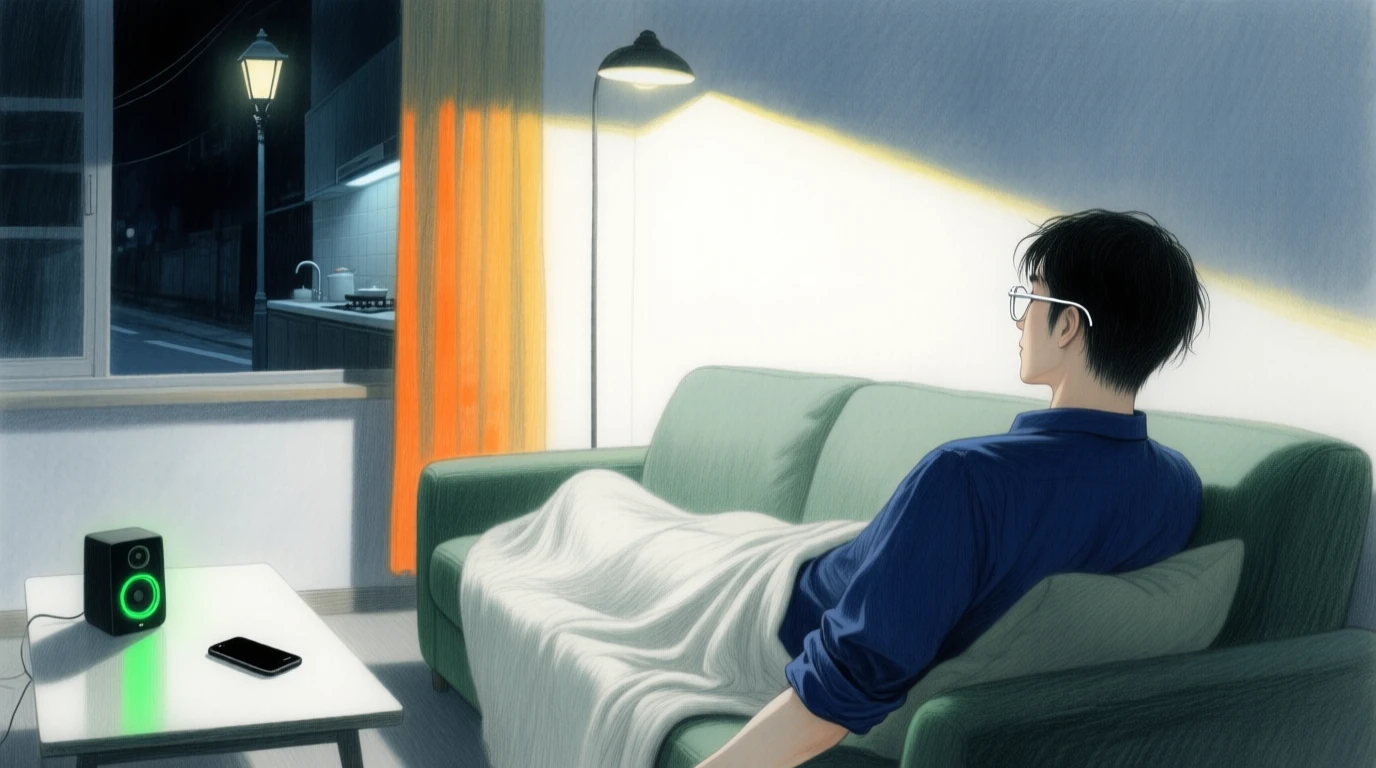Auntie A-zhen illustration