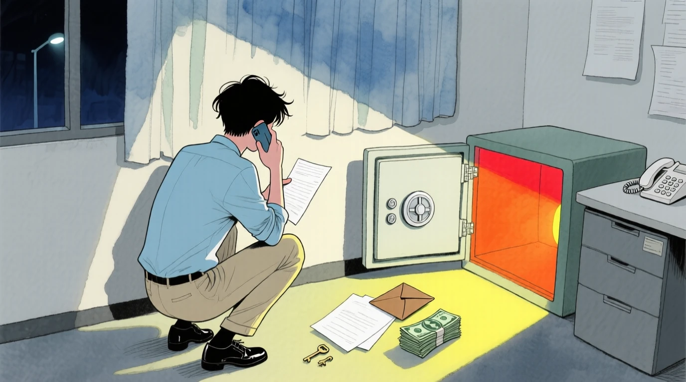 Financial Bomb illustration
