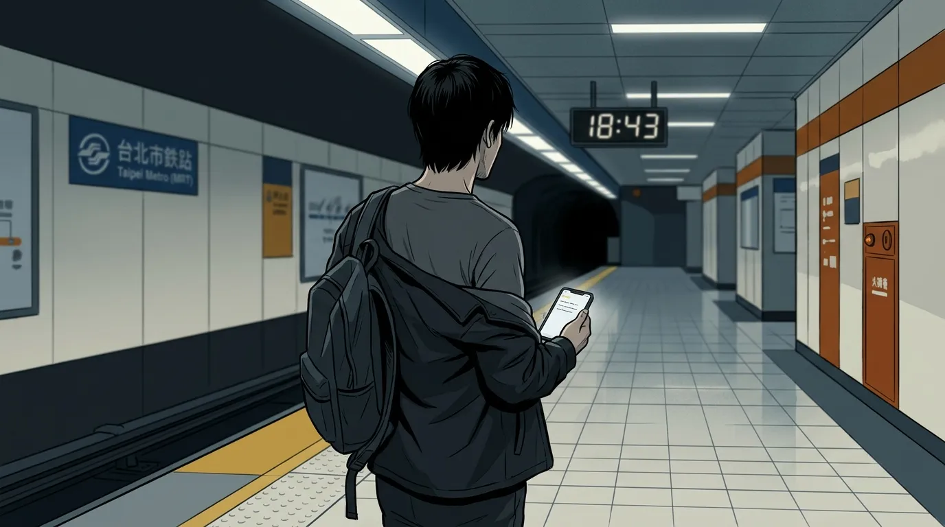 留下 illustration