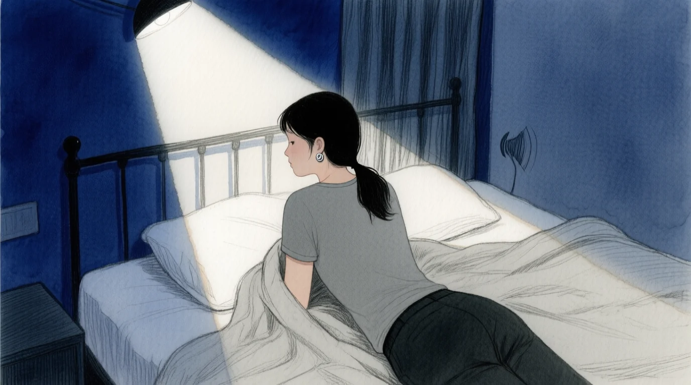鄰居的敲牆聲 illustration
